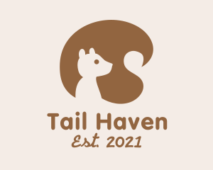 Tail - Brown Squirrel Tail logo design