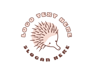 Cute - Cute Wild Echidna logo design