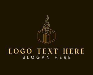 Handicrafts - Spiritual Candle Handmade logo design