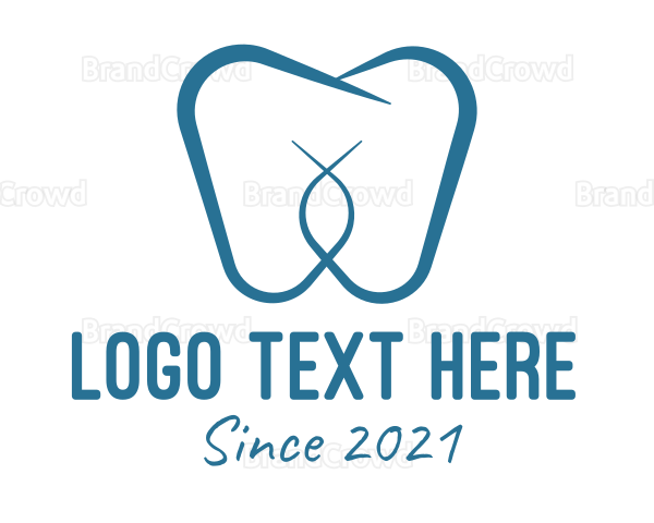 Dental Clinic Tooth Logo