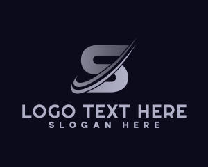 Letter S - Fitness Speed Letter S logo design