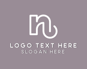 Swirl - Generic Brand Company Letter Nv logo design