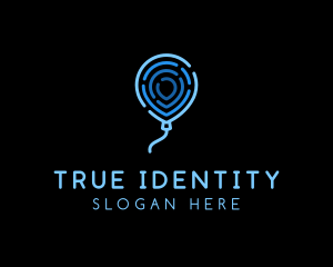 Identity - Startup Thumbmark Balloon logo design