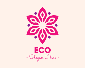 Perfume - Pink Flower Blossom logo design