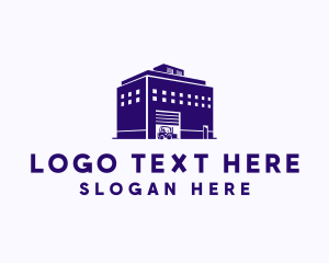 Storeroom - Commercial Storage Property logo design