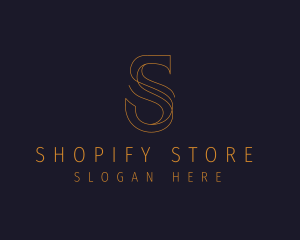 Elegant Boutique Letter S logo design