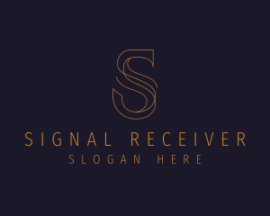 Elegant Boutique Letter S logo design