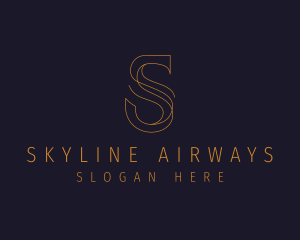 Elegant Boutique Letter S logo design