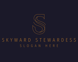 Elegant Boutique Letter S logo design