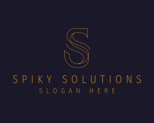 Elegant Boutique Letter S logo design