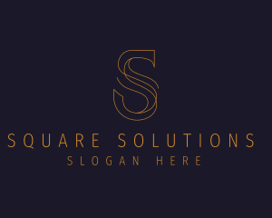 Elegant Boutique Letter S logo design