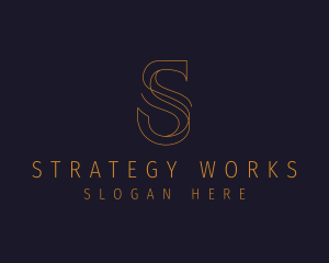 Elegant Boutique Letter S logo design