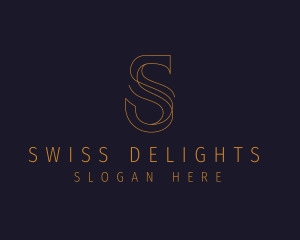 Elegant Boutique Letter S logo design