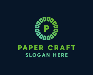 Card Paper Craft logo design