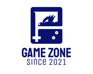 Nintendo - Blue Dragon Gameboy logo design