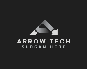 Arrow Media Software logo design