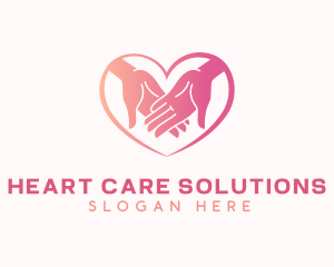 Love Hand Charity logo design