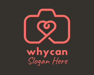 Heart Camera Photography  Logo