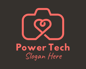 Photo - Heart Camera Photography logo design