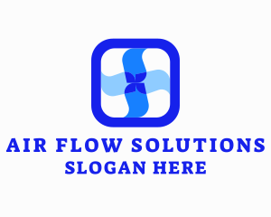 Propeller Fan Blade logo design