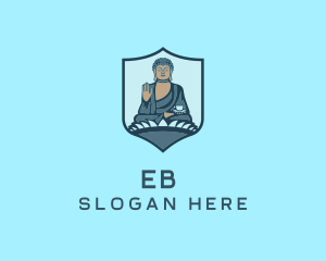 Chinese - Buddhism Temple Landmark logo design