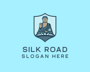 Buddhism Temple Landmark logo design