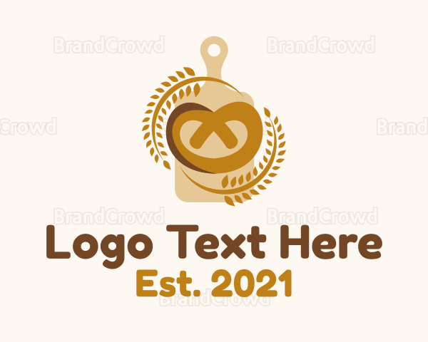 Wheat Pretzel Baker Logo