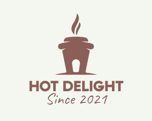 Hot Coffee House  logo design