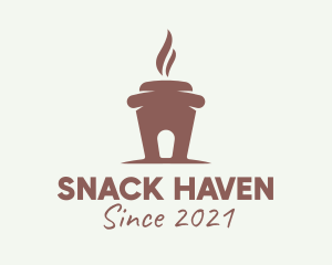 Snack Bar - Hot Coffee House logo design