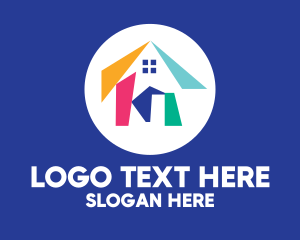 Property - Colorful Modern Housing logo design