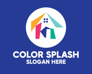 Colorful Modern Housing logo design