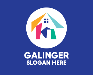 Colorful Modern Housing logo design