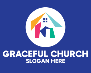 Geometrical - Colorful Modern Housing logo design