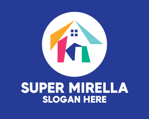 Nursery - Colorful Modern Housing logo design
