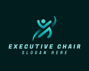 Chairman - Leader Training Management logo design