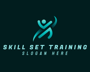 Training - Leader Training Management logo design