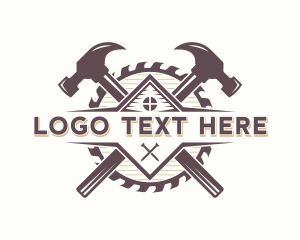 Craft - Hammer Handyman Builder logo design