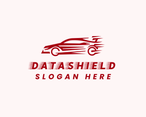 Fast Sports Car Vehicle Logo