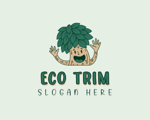 Sustainable Eco Tree  logo design