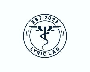 Caduceus Medical Hospital logo design