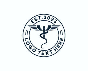 Health - Caduceus Medical Hospital logo design