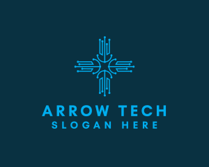 Cross Circuitry Tech logo design