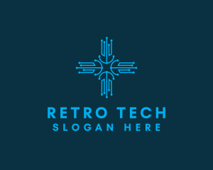 Cross Circuitry Tech logo design