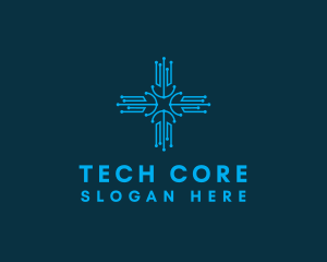 Cross Circuitry Tech logo design