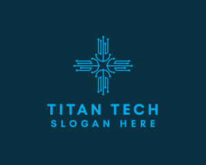 Cross Circuitry Tech logo design