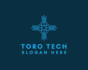 Cross Circuitry Tech logo design