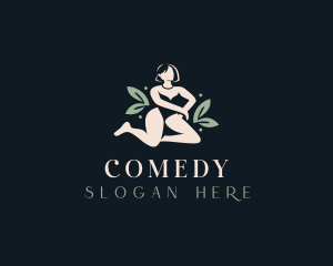 Sexy Woman Lingerie Logo