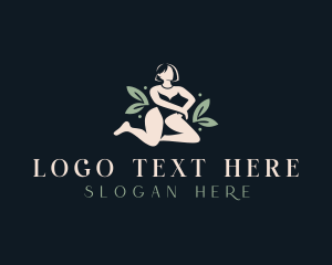 Skincare - Sexy Woman Lingerie logo design