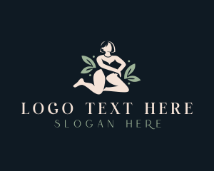 Sexy Woman Lingerie Logo