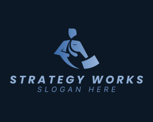 Corporate Employee Person logo design